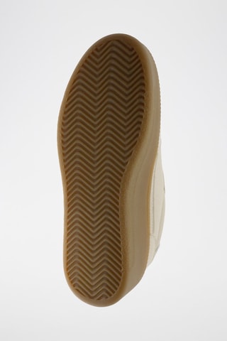 Baskets plateformes - Beige et marron