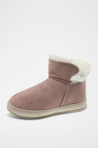 Bottines fourrées - Rose