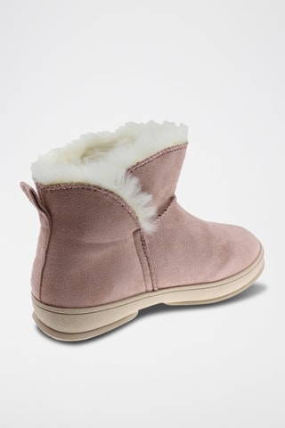 Bottines fourrées - Rose