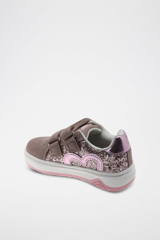 Baskets en nubuck - Rose