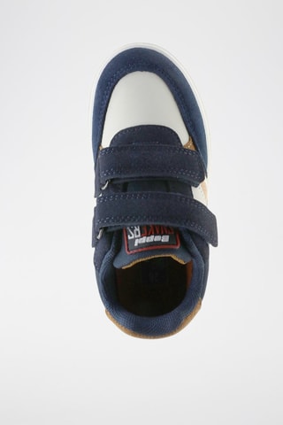 Sneakers - Marineblauw en wit