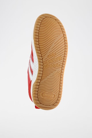 Baskets en cuir - Rouge