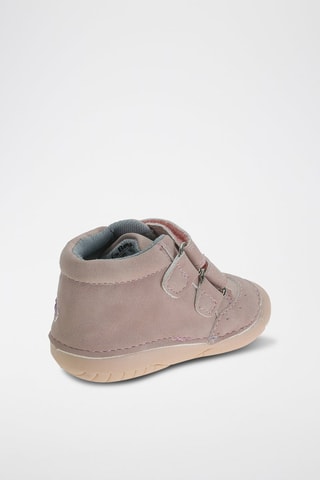 Bottines - Blanc, violet et rose