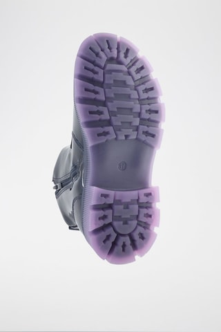 Bottines vernies - Bleu et violet