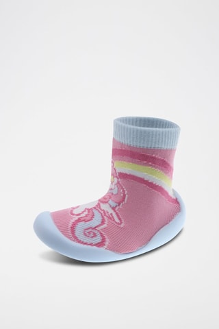 Chaussons chaussettes - Rose