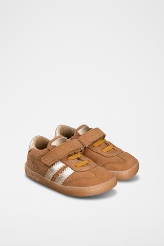 Leren Sneakers - Camel