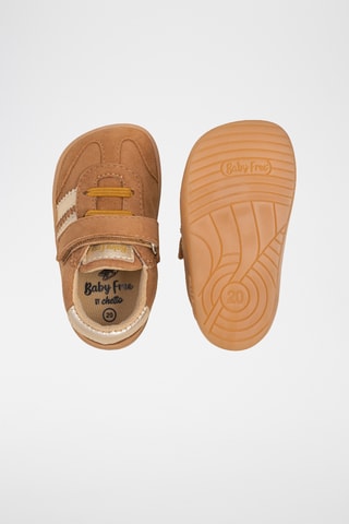 Leren Sneakers - Camel