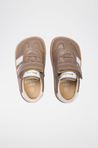 Leren Sneakers - Taupe