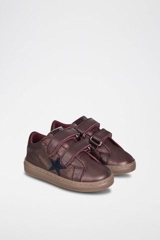 Leren Sneakers - Rood
