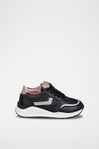 Leren Sneakers - Zwart