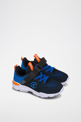 Sneakers - Blauw en zwart