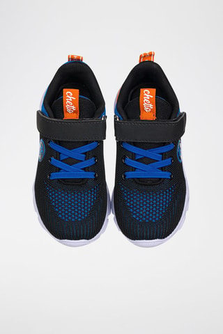 Sneakers - Blauw en zwart