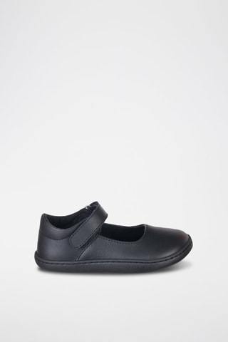 Leren Ballerina's - Zwart
