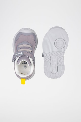Leren Sneakers - Grijs