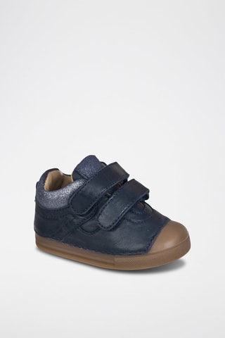 Leren Sneakers - Blauw