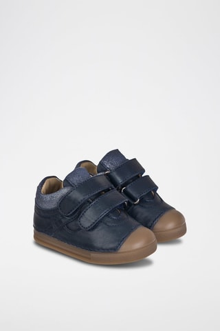 Leren Sneakers - Blauw