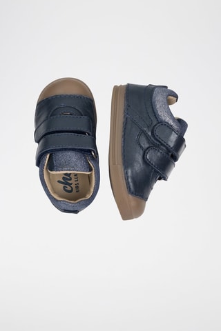 Leren Sneakers - Blauw