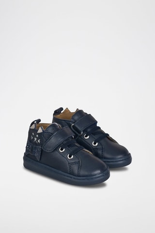 Leren Sneakers - Blauw
