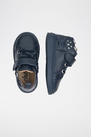 Leren Sneakers - Blauw