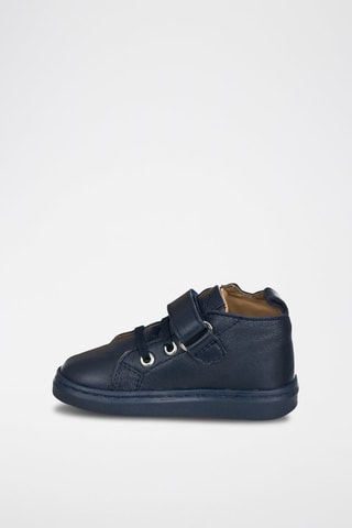 Leren Sneakers - Blauw