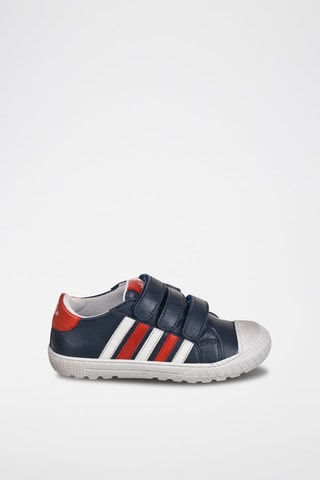 Leren Sneakers - Blauw