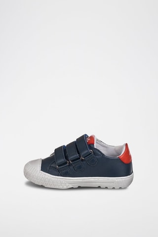 Leren Sneakers - Blauw