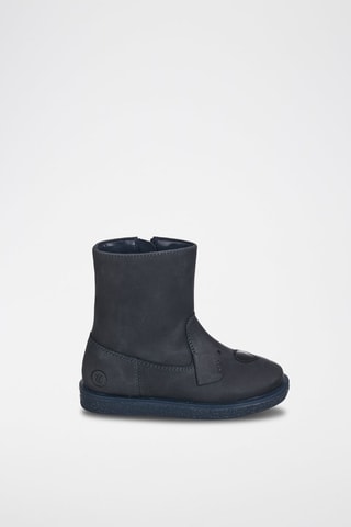 Leren Laarzen - Blauw