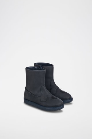Leren Laarzen - Blauw