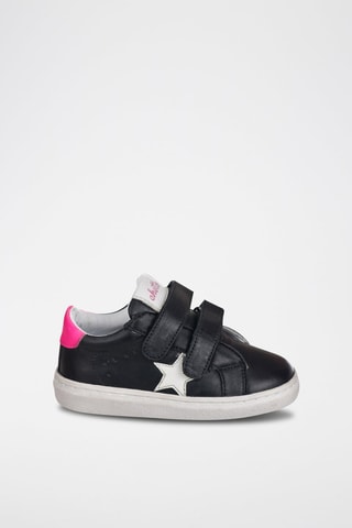 Leren Sneakers - Zwart