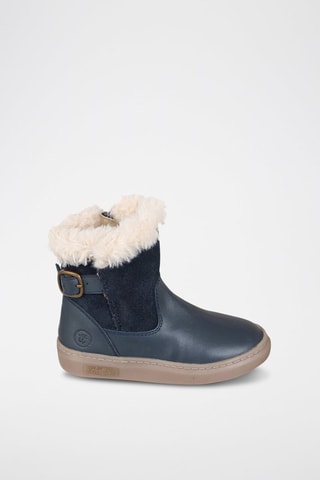 Leren Laarzen - Blauw