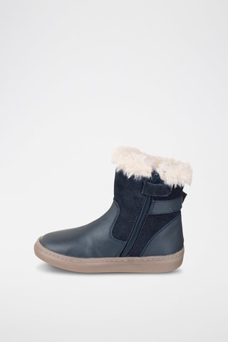 Leren Laarzen - Blauw
