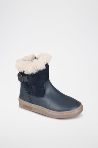 Leren Laarzen - Blauw