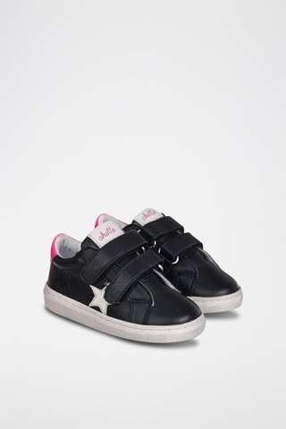 Leren Sneakers - Zwart