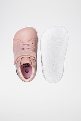 Leren Enkellaarzen - Roze