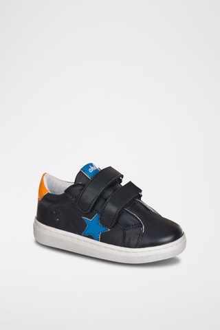 Leren Sneakers - Zwart