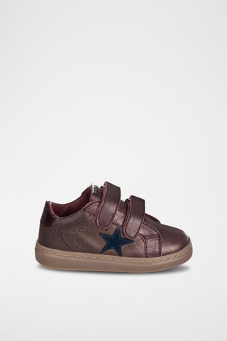 Leren Sneakers - Rood