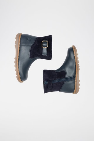 Leren Laarzen - Blauw
