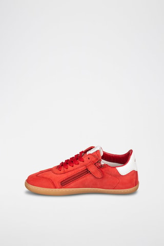 Leren Sneakers - Rood