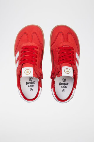 Leren Sneakers - Rood