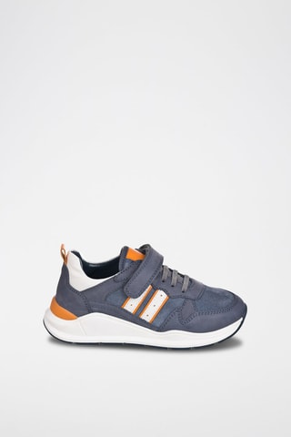 Leren Sneakers - Blauw