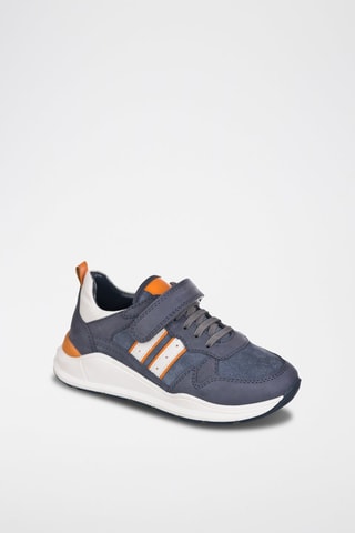 Leren Sneakers - Blauw