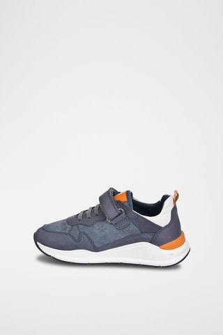Leren Sneakers - Blauw