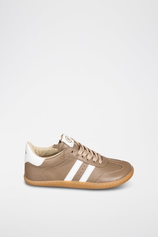 Leren Sneakers - Taupe