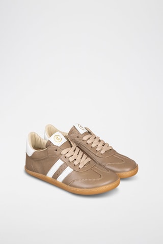 Leren Sneakers - Taupe