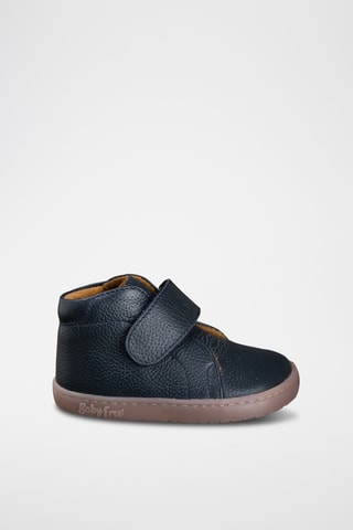 Leren Enkellaarzen - Blauw