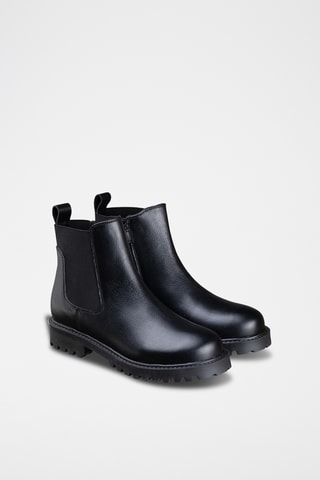 Leren Chelsea Boots - Zwart