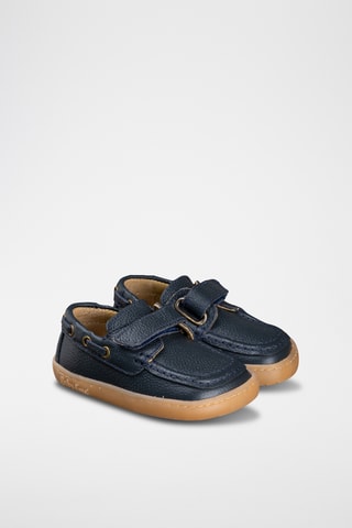 Leren Bootschoenen - Blauw