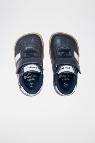 Leren Sneakers - Blauw
