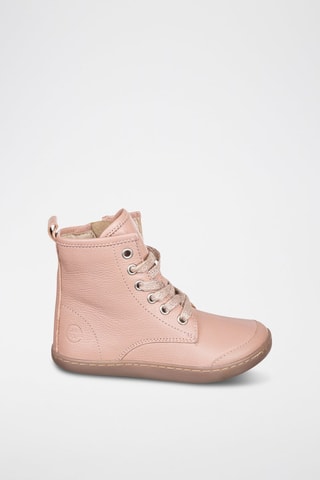 Leren Enkellaarzen - Roze