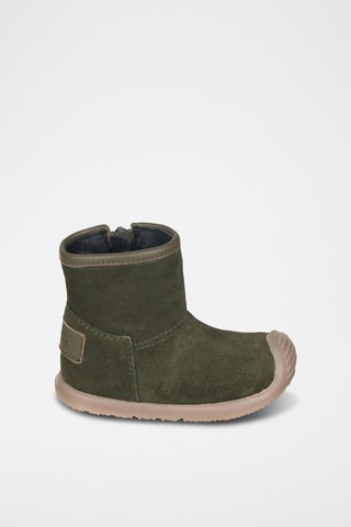 Leren Laarzen - Groen
